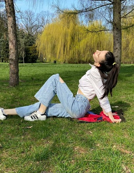 Naakte gelekte OnlyFans-foto van Evainnocent