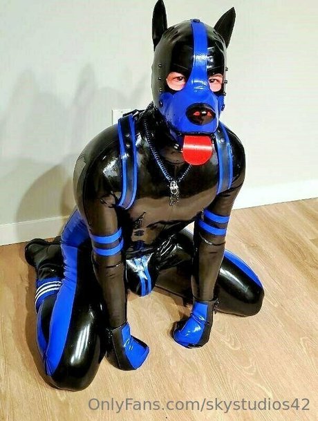 Naakte gelekte OnlyFans-foto van Skystudios42