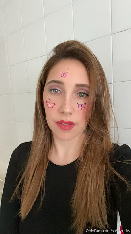 Naakte gelekte OnlyFans-foto van Sandrusky