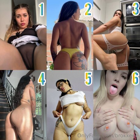 Naakte gelekte OnlyFans-foto van Brokkeee