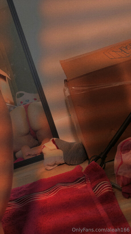 Naakte gelekte OnlyFans-foto van Aleah166