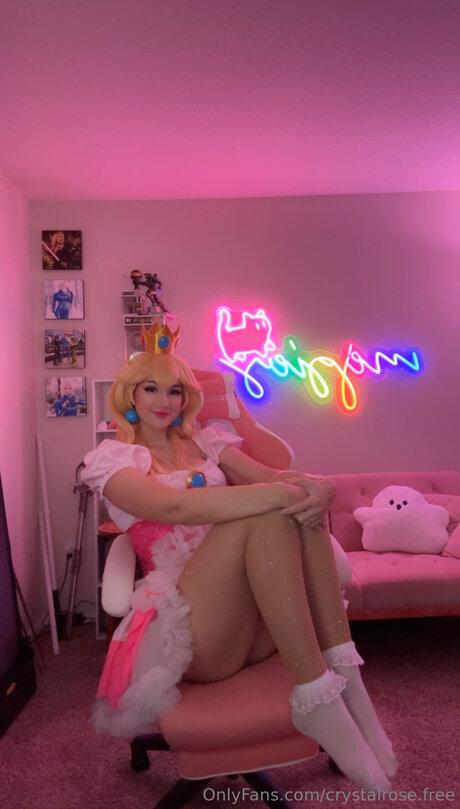 Naakte gelekte OnlyFans-foto van Crystalrose Free