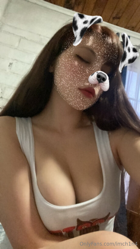 Naakte gelekte OnlyFans-foto van Imch1n4