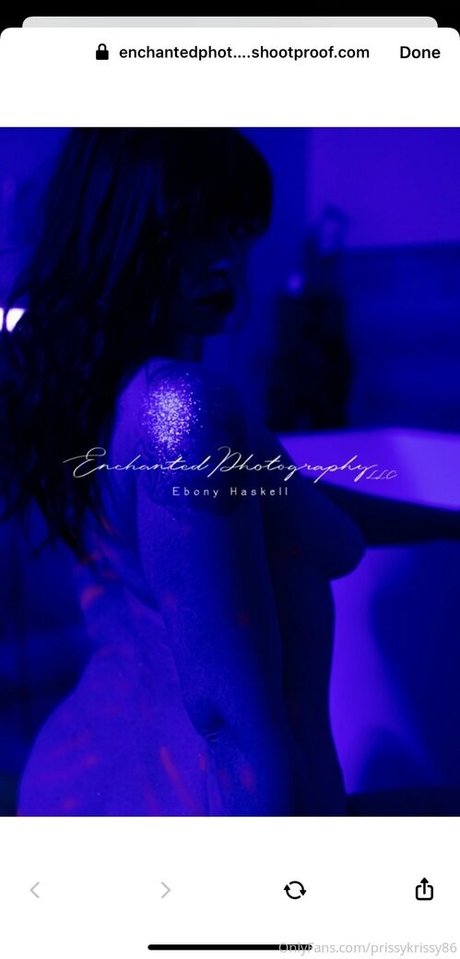 Naakte gelekte OnlyFans-foto van Prissykrissy86