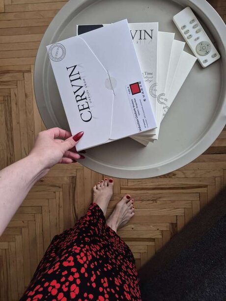 Naakte gelekte OnlyFans-foto van Nylonobsession