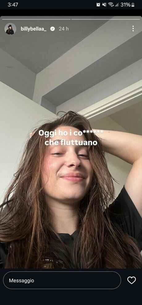 Naakte gelekte OnlyFans-foto van Billybella