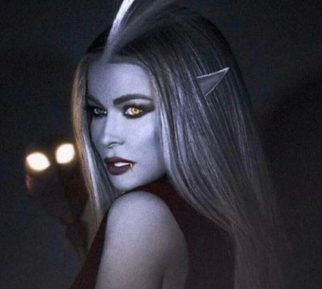 Naakte gelekte OnlyFans-foto van Carmenelectra