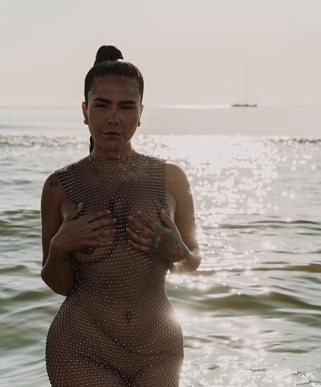 Naakte gelekte OnlyFans-foto van Aurobel Contreras