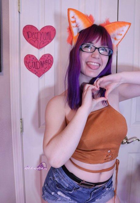 Naakte gelekte OnlyFans-foto van Wildwylieafterhours