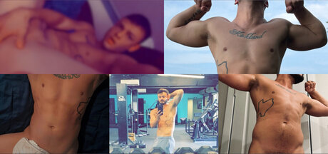 Naakte gelekte OnlyFans-foto van Ds Spankbank