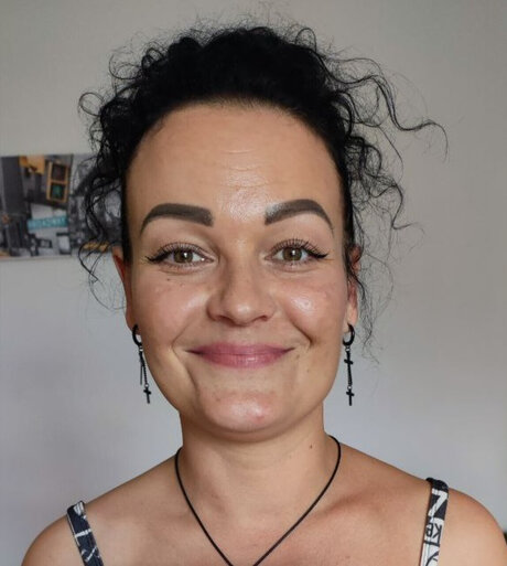 Naakte gelekte OnlyFans-foto van Anna Chu