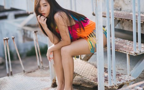 Naakte gelekte OnlyFans-foto van Nachpatcharawee