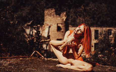 Naakte gelekte OnlyFans-foto van Dinacat