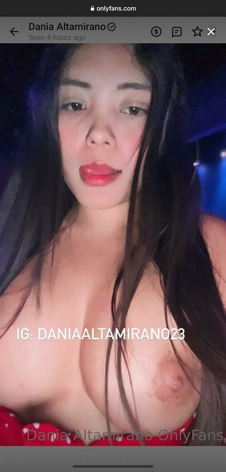 Naakte gelekte OnlyFans-foto van Dania Altamirano