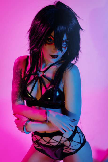 Naakte gelekte OnlyFans-foto van Bloodraven
