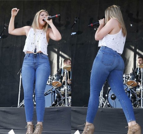 Naakte gelekte OnlyFans-foto van Lauren Alaina