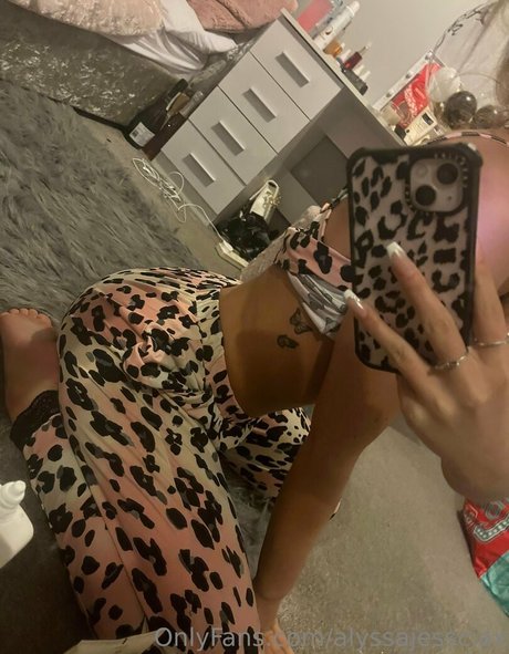 Naakte gelekte OnlyFans-foto van Alyssajessciax