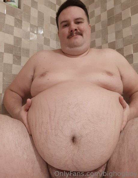 Naakte gelekte OnlyFans-foto van Bighogboy