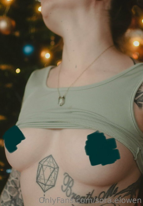 Naakte gelekte OnlyFans-foto van Soraelowen