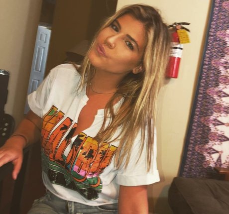 Naakte gelekte OnlyFans-foto van Angie