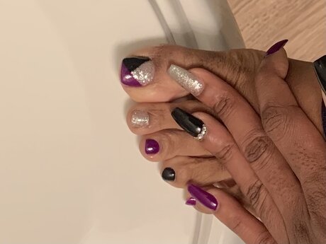 Naakte gelekte OnlyFans-foto van Chocolateempress