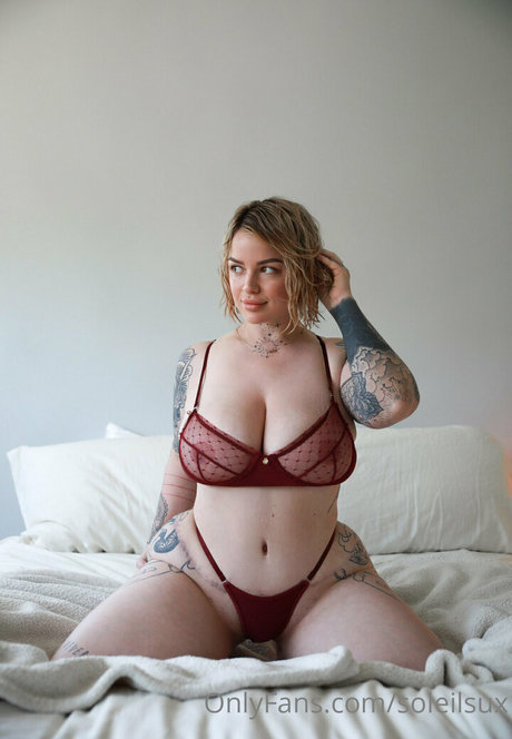 Naakte gelekte OnlyFans-foto van Soleilsux