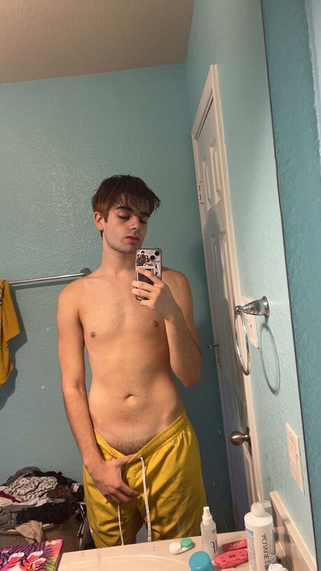 Naakte gelekte OnlyFans-foto van Chris
