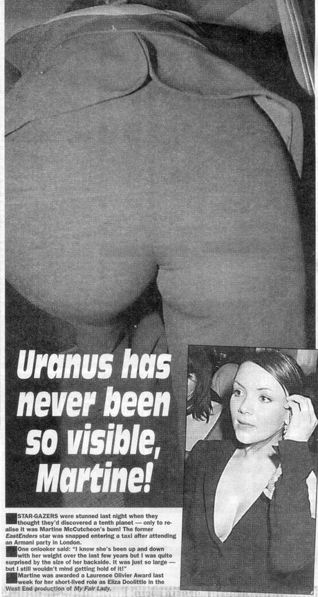 Naakte gelekte OnlyFans-foto van Martine Mccutcheon