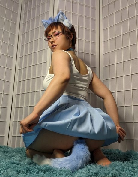 Naakte gelekte OnlyFans-foto van Ceraphstear