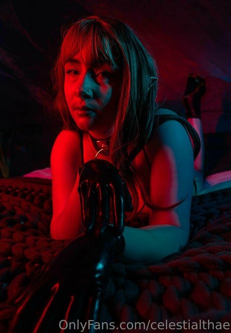 Naakte gelekte OnlyFans-foto van Celestialthae