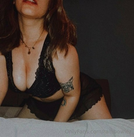 Naakte gelekte OnlyFans-foto van Rainbowlez