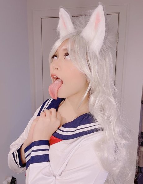 Naakte gelekte OnlyFans-foto van Ambiyah