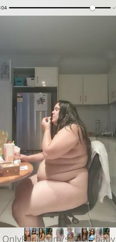 Naakte gelekte OnlyFans-foto van Squishbaby