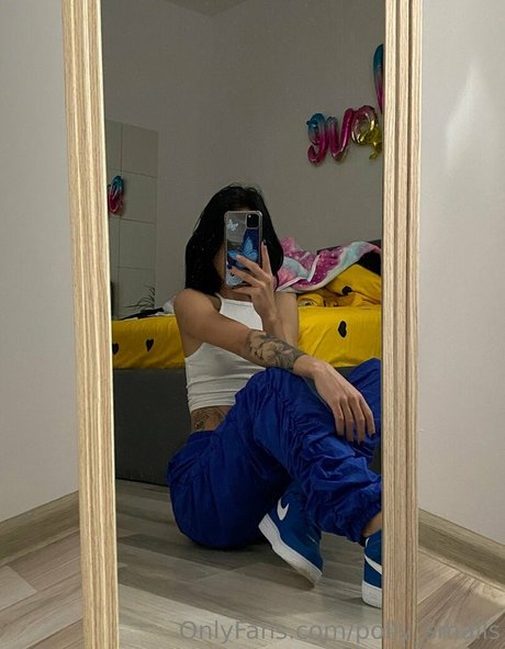 Naakte gelekte OnlyFans-foto van Pollysmalls
