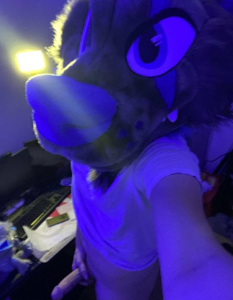 Naakte gelekte OnlyFans-foto van Glitchyfur