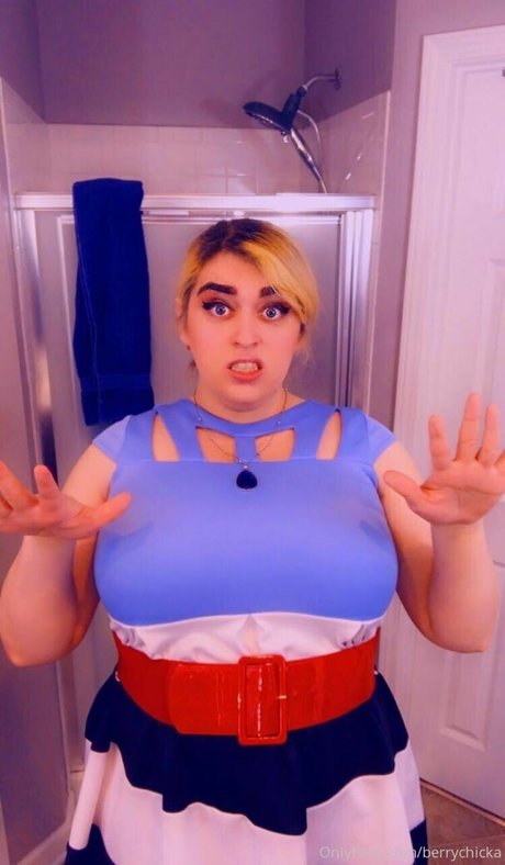 Naakte gelekte OnlyFans-foto van Berrychicka