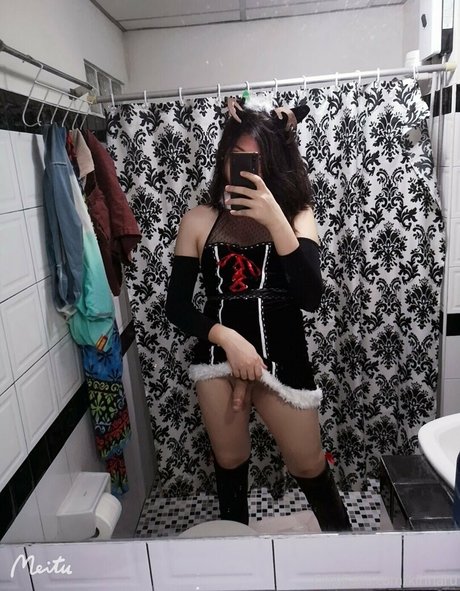 Naakte gelekte OnlyFans-foto van Kirinaru