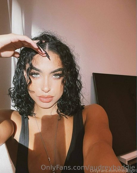 Naakte gelekte OnlyFans-foto van Audreybaddie