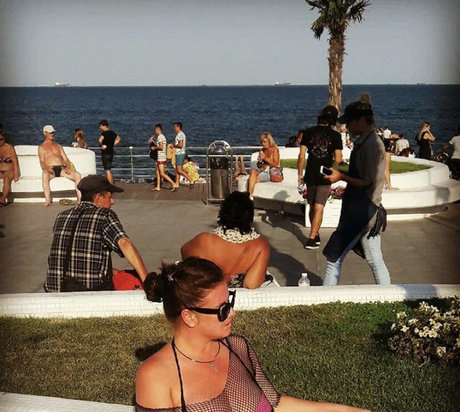 Naakte gelekte OnlyFans-foto van Nadin Shcherban