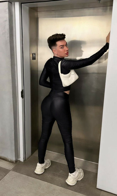 Naakte gelekte OnlyFans-foto van James Charles