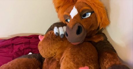 Naakte gelekte OnlyFans-foto van Rainhorsie