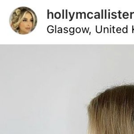 Naakte gelekte OnlyFans-foto van Holly Mcallister