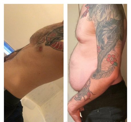 Naakte gelekte OnlyFans-foto van Chubbybofilms