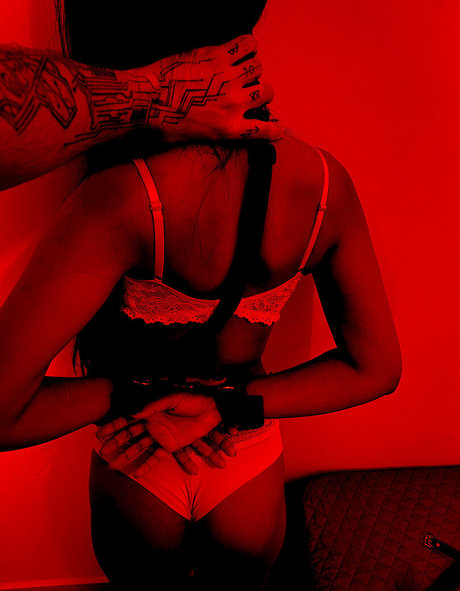 Naakte gelekte OnlyFans-foto van Princess Rebeka