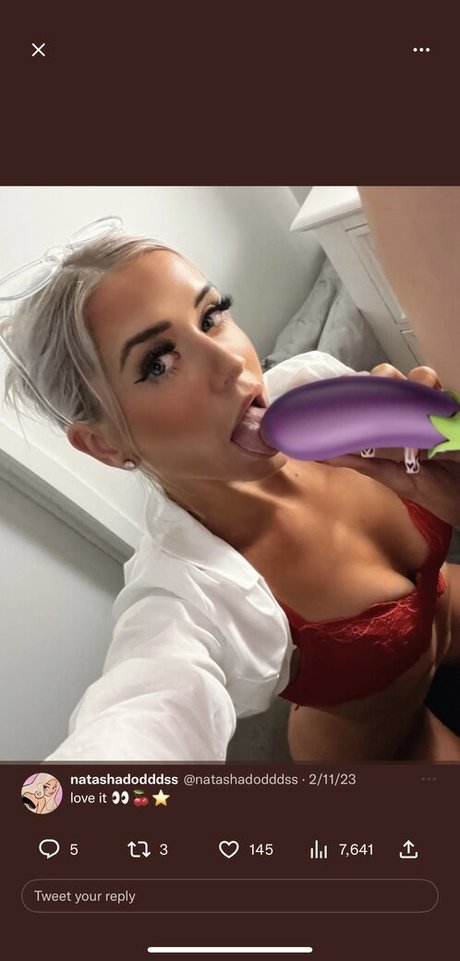 Naakte gelekte OnlyFans-foto van Natasha Dodds