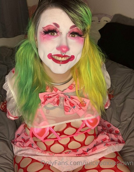 Naakte gelekte OnlyFans-foto van Juiceboxxxclown
