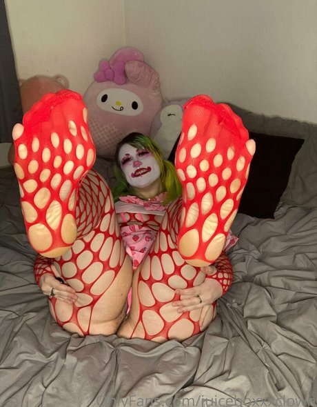 Naakte gelekte OnlyFans-foto van Juiceboxxxclown