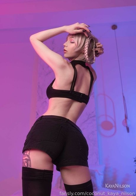 Naakte gelekte OnlyFans-foto van Coconut Kaya