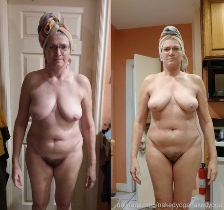 Naakte gelekte OnlyFans-foto van Nakedyoganakedyoga