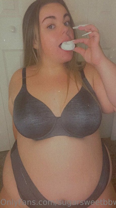 Naakte gelekte OnlyFans-foto van Sugarsweetbbw